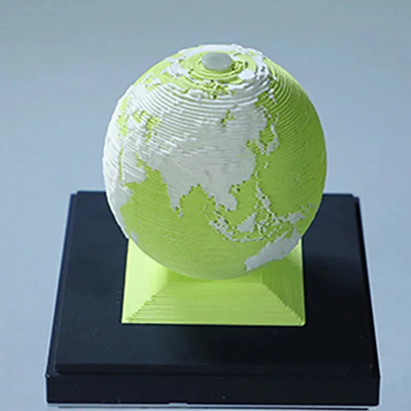 Earth Calendar 3D Earth Model Desk Calendar Sign Gift Paper Sculpture - Bellarte Enchanté Earth Calendar 3D Earth Model Desk Calendar Sign Gift Paper Sculpture